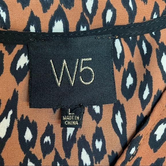 Animal Print Blouse - Picture 4 of 4